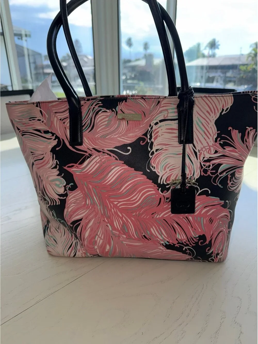 Kate Spade bridgewater drive Jules LARGE PURSE tote STYLE matching wallet NEDA